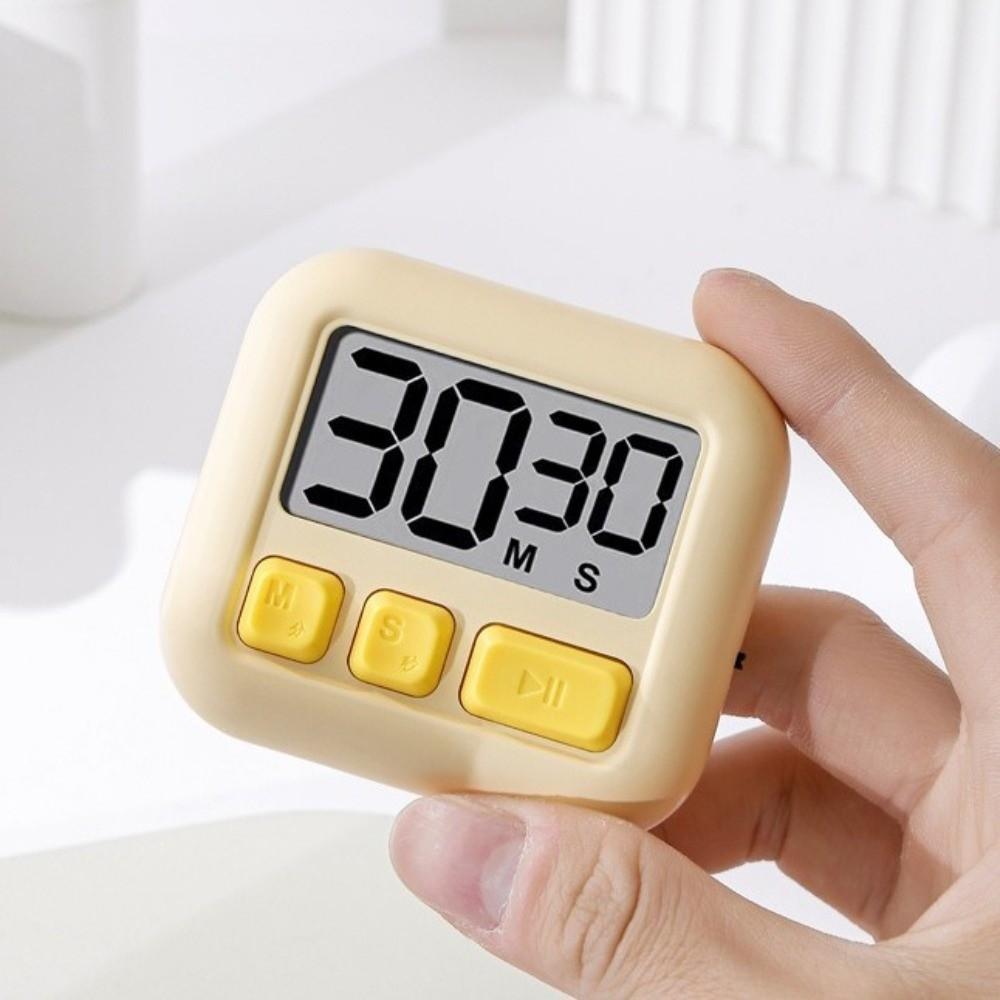 Countdown Kitchen Timer LCD Digital Alarm Clock Trendy Digital Timer  Studying