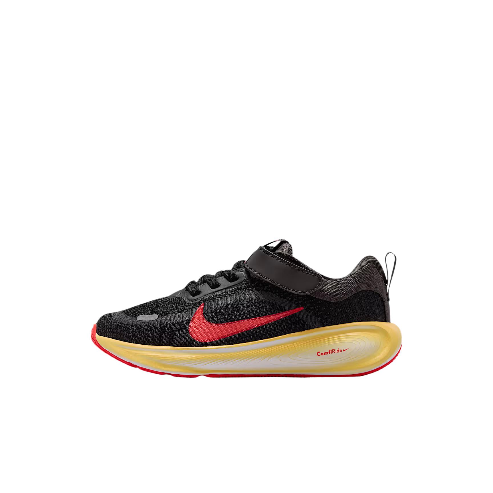 Nike Stellar Ride PS Black Medium Ash Kids Sneakers Light-Crimson Bright-Crimson HQ3267-006 29.5