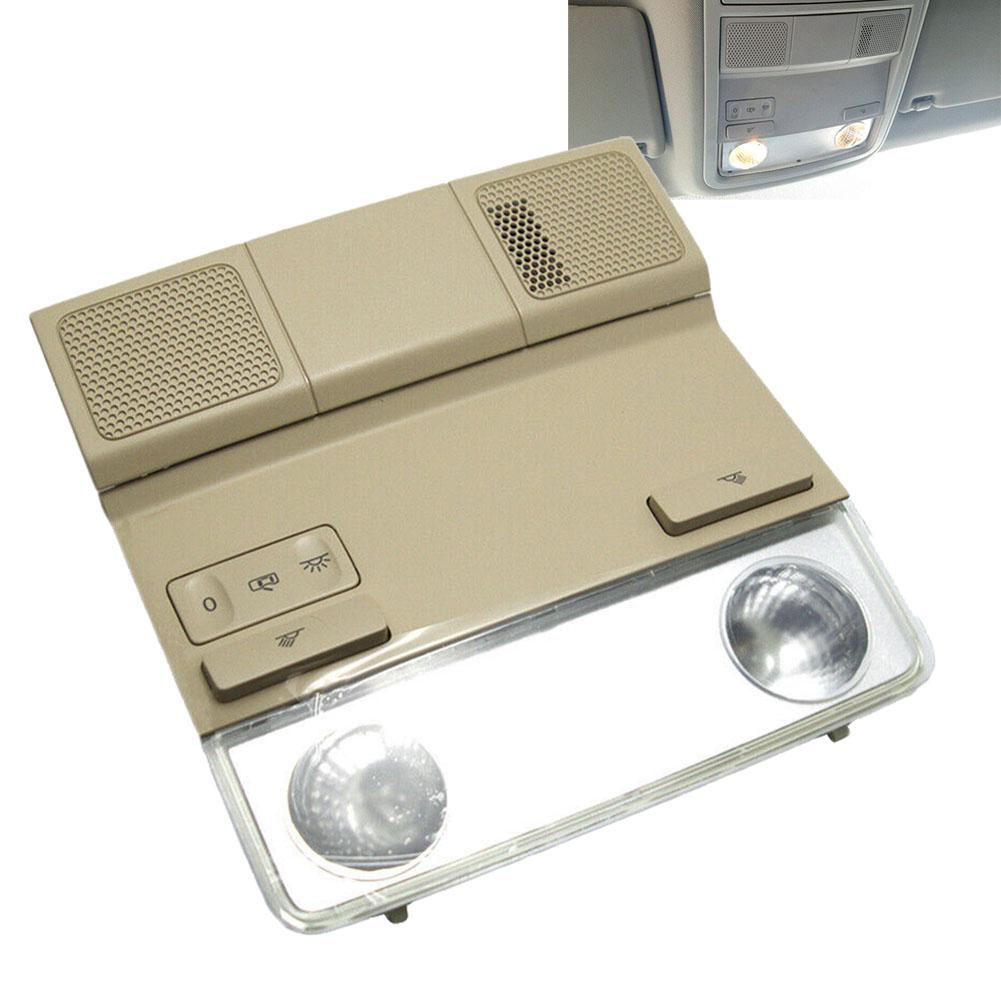 Beige Car Interior Overhead Reading Light for Golf MK5 MK6 Stable Characteristics Easy Installation Factory Specs Reliable