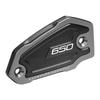 MotHeart Motorcycle Front Brake Master Cylinder Cover Fits Z650RS 2021-2024 CNC Aviation Aluminum Z650rs Parts (Gray)