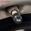 For BYD Formula Leopard 5 Titanium 3 Leopard 8 Metal Black Car Wheel Tire Air Valve Caps Stem Cover With Brand Accessories