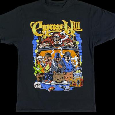 Cypress Hill Band Artwork Schwarzes T-Shirt Alle Größen S bis 45XL 3F285 Unisex T-Shirt