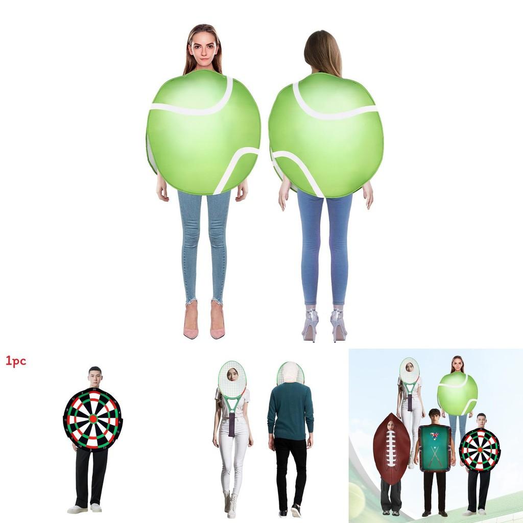 Halloweenský párty kostým overal s pěnovou výplní Kostým na ragby Biliardový kostým Kostým na akci Jumpsuit na vystoupení