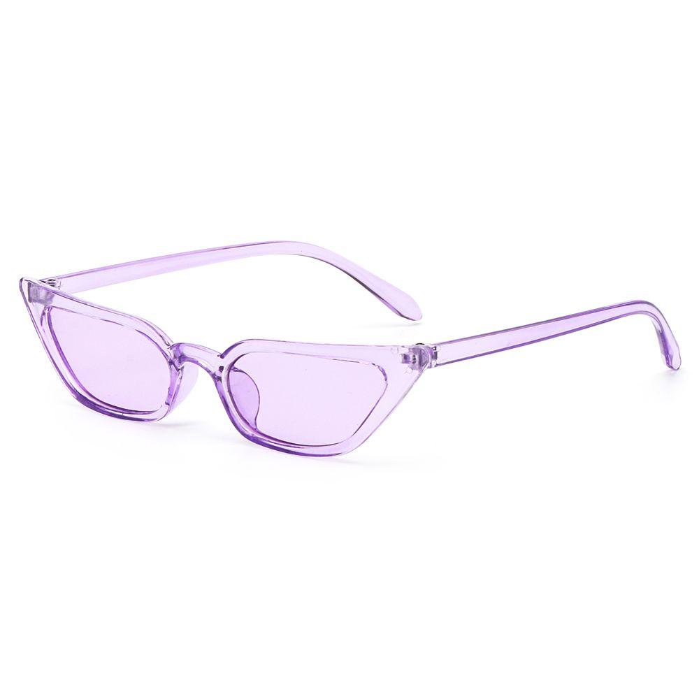 Trendige Cat-Eye-Sonnenbrille für Damen/Herren Retro Quadratische Sonnenbrille UV400 Schutz Brillen Sommer-Tönungen Modeaccessoires