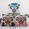Fashion Tiger Head Art cushion cover Decoration Room Shop Car Best Home Office Coffee Pillow Sofa Printing Nordic Simplicity Hit