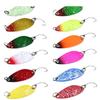 White Stripe Long-Distance Cast Perch Lure with Sequins