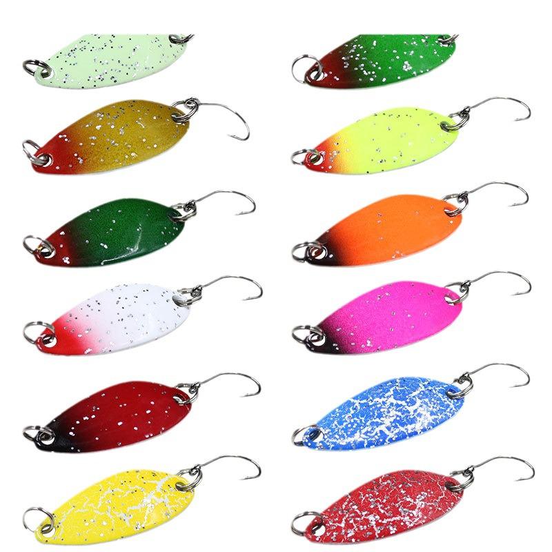 White Stripe Long-Distance Cast Perch Lure with Sequins