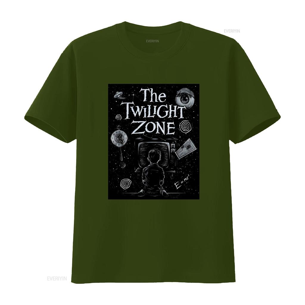 The Twilight Zone Sci Fi Tv Show T Shirt For Unisex Retro Space Alien Design Vintage Streetwear Stylish Casual Versatile