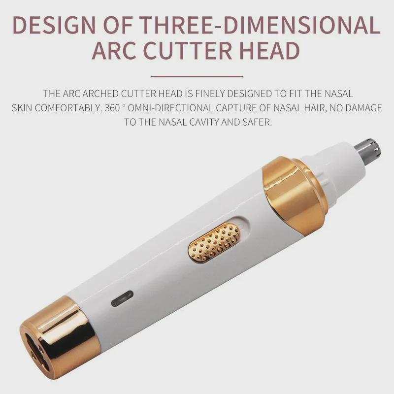 Women's 4-in-1 Full Body Shaver - Customizable Hair Removal for Pubic and Armpit Areas