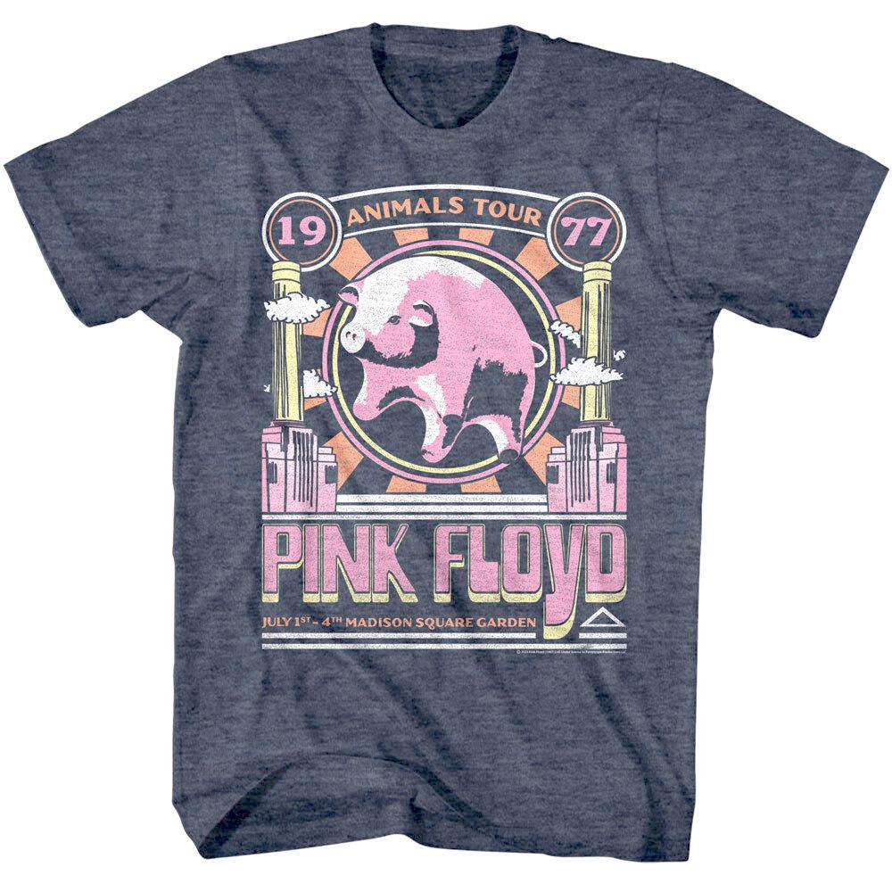 Pink Floyd Animals MSG New York 77 Men's T Shirt Masdison Square Gardens Rock