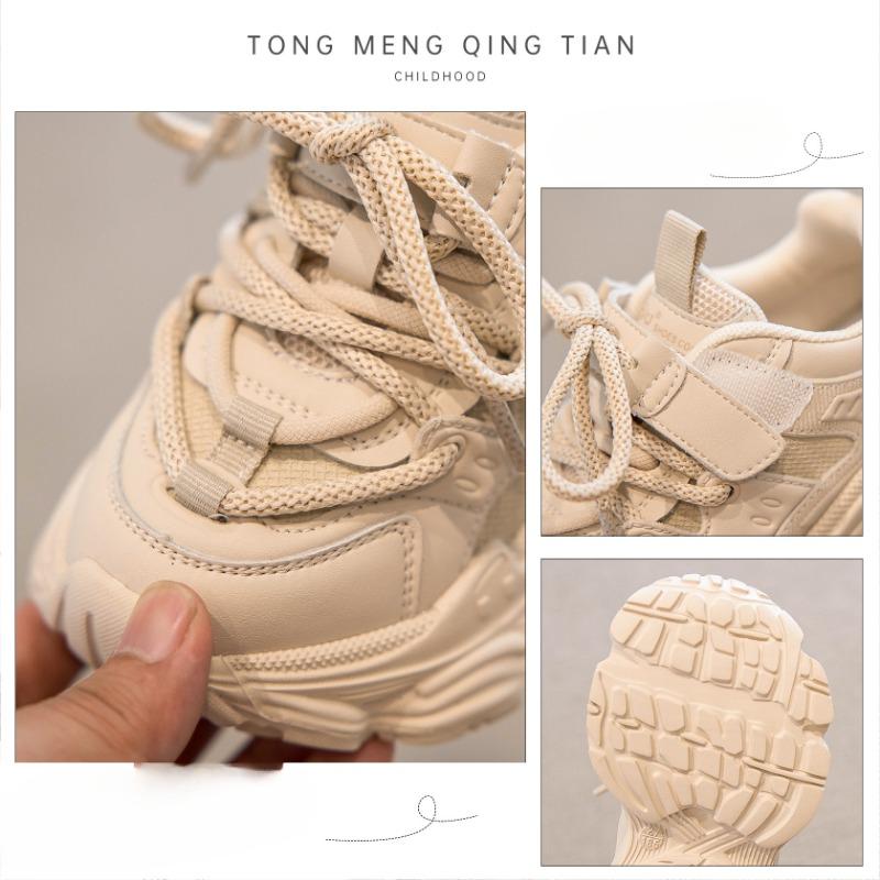 Обувь для девочек Кроссовки Весна и осень Новые легкие нескользящие повседневные туфли — фото 9