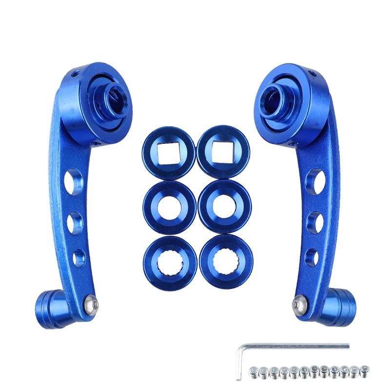 Universal Aluminum Alloy Car Manual Window Lifting Crank Handle Winder Lifter Riser Car Accessories Replacement