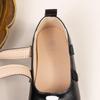 2025 Girls' Retro Princess Cross Strap Soft Sole Leather Shoes