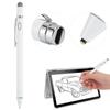 Stylus for iOS Android Mobile Phone Tablet Universal Active Capacitive Pen White WYH0004