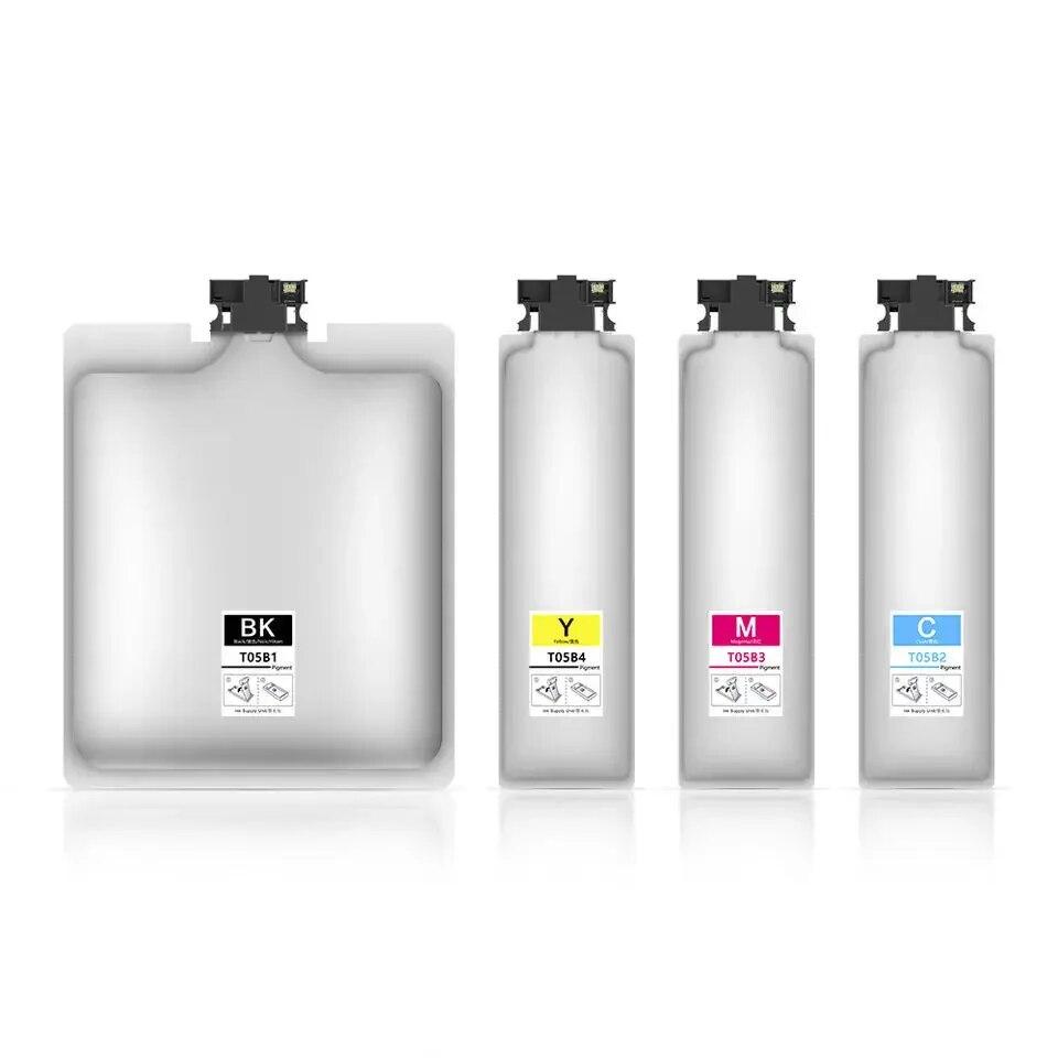 T05B1 T05B2 T05B3 T05B4 Compatible Cartridge With Pigment Ink For Epson WorkForce Pro WF-C878R C879R C878R C879R Printer Ink Bag