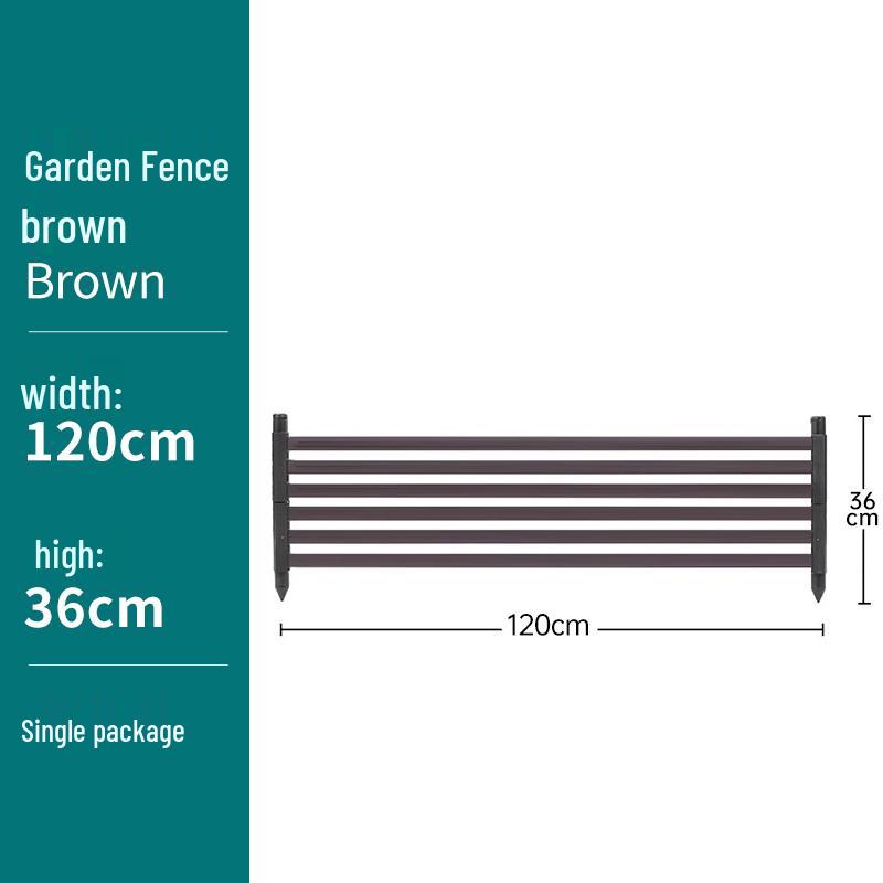 Outdoor Garden Courtyard Picket Fence & Climbing Frame