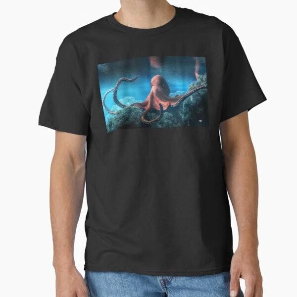 Octopus Classic Tshirt Made In Usaaus Tshirt S2xl S
