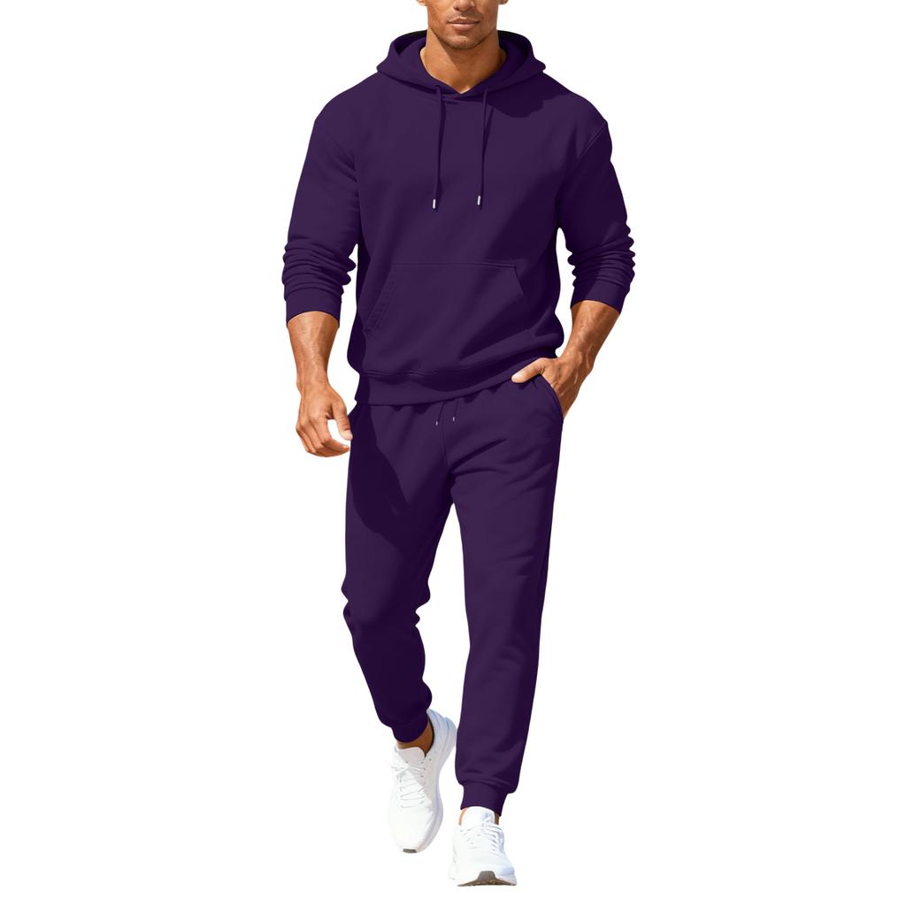 Men's Fall/Winter Hooded Sports Set