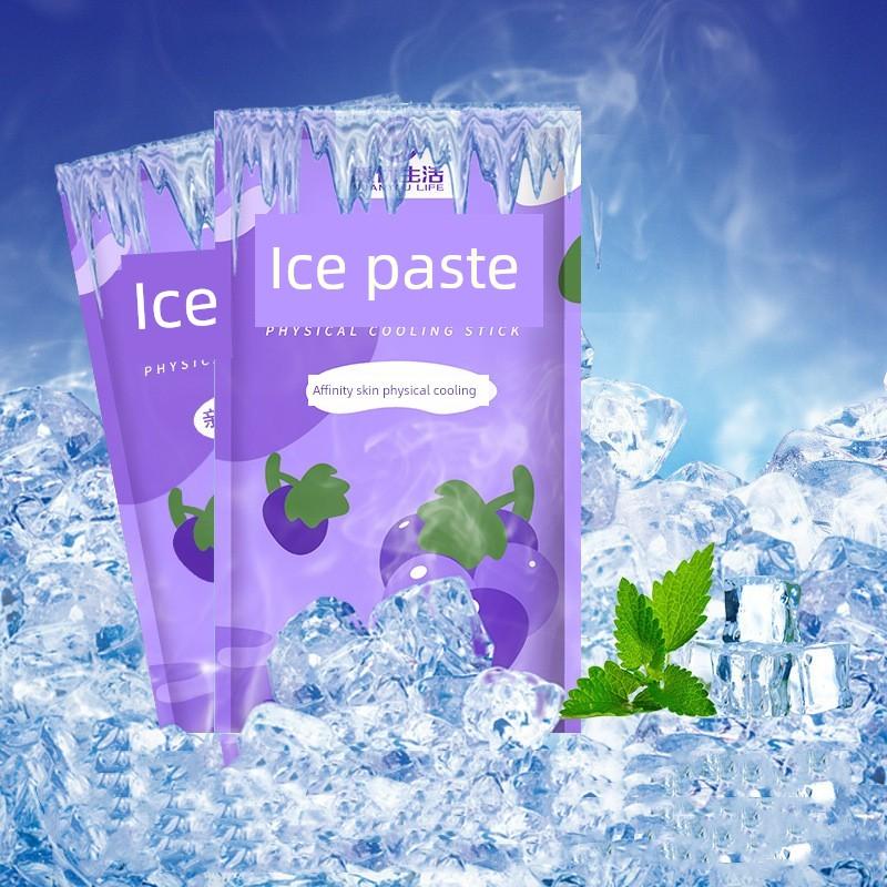 Military Training Cool Cooling Gel Sheet Cartoon Baby Cooling Plaster Cooling Plaster Cooling Gel Sheets Fever Relief Patch Mobile Phone Heat