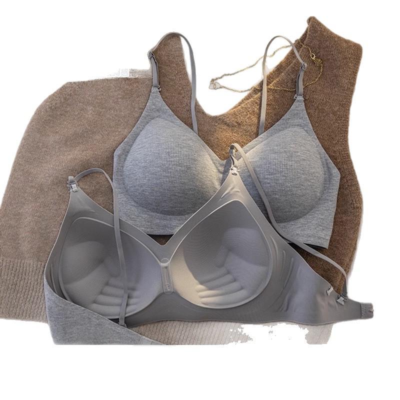 Seamless Push-Up Bra: Backless, Wireless, Small Chest Support, Fine Straps