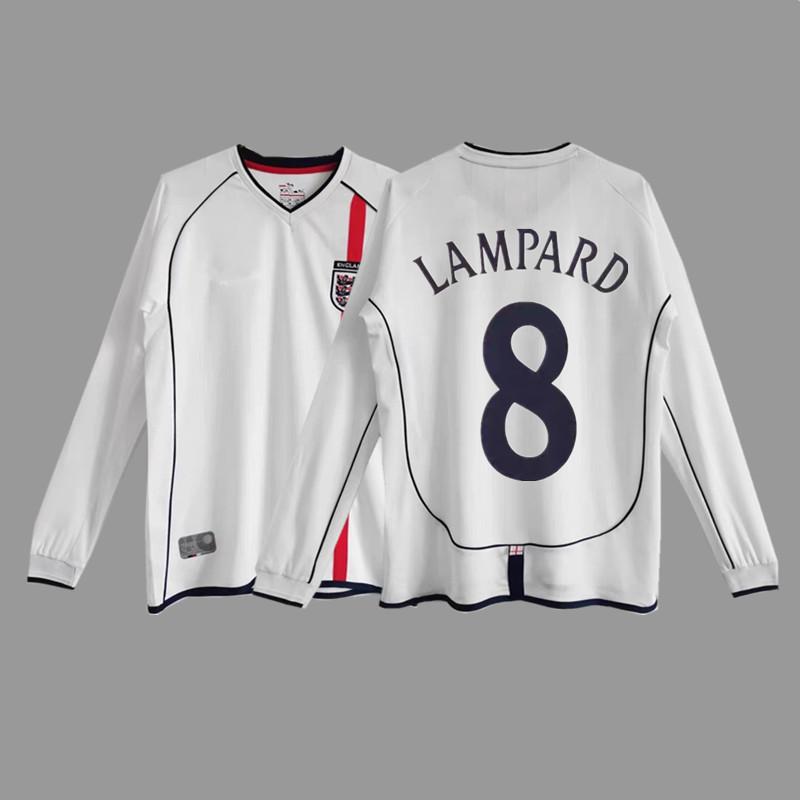 Vintage jersey Owen Rooney Beckham Lampard Gerrard classic football jersey England national team jersey