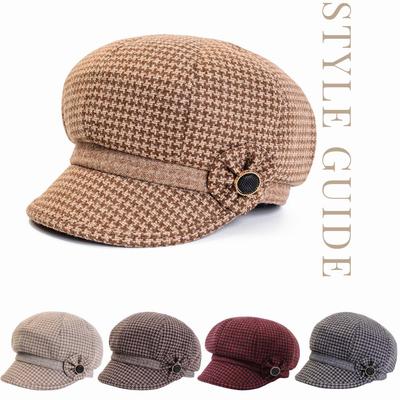 New Autumn & Winter Hats: Warm, Thickened Berets & Baseball Caps for Middle-aged & Elderly