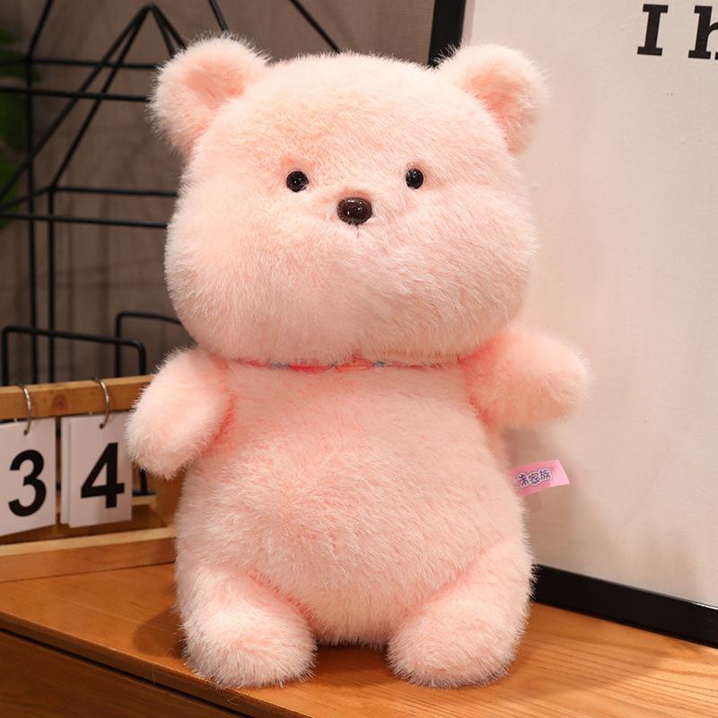 

Angel wings bear teddy bear doll plush toy hug bear doll children soothing doll 23cm розовый