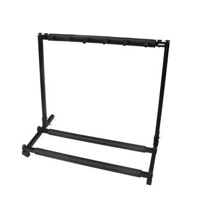 Multi-Guitar Display Stand: Holds 3, 5, 7, or 9 Folk, Classical, Electric, and Acoustic Guitars.