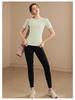 Women's Quick-Dry Mesh Yoga T-Shirt - Breathable, Sweat-Wicking Sport Top