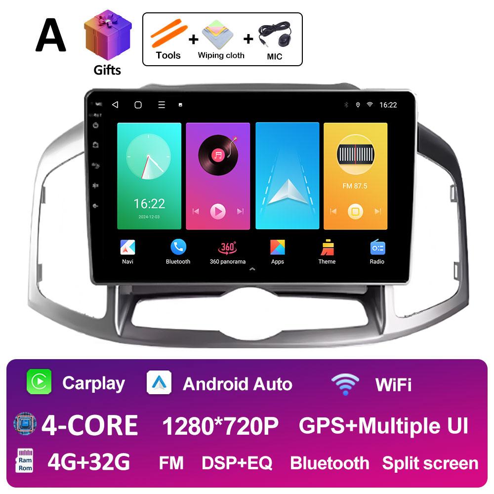 Android 14 Car Audio For Chevrolet Captiva 1 2011 2012 2013 2014 2015 2016 Radio Player Bluetooth Wireless Carplay DSP Stereo 4G