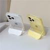 Clear Bumper Stand Holder Phone Case For Iphone 14 13 11 12 Pro Max Xr Xs Max 13pro 14 Plus Shockproof Soft Silicone Back Cover