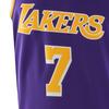 Jordan NBA Team Print Loose Comfortable Jersey Tank, Lakers Edition, Anthony No. 7 Men Tops Purple CV9481-514
