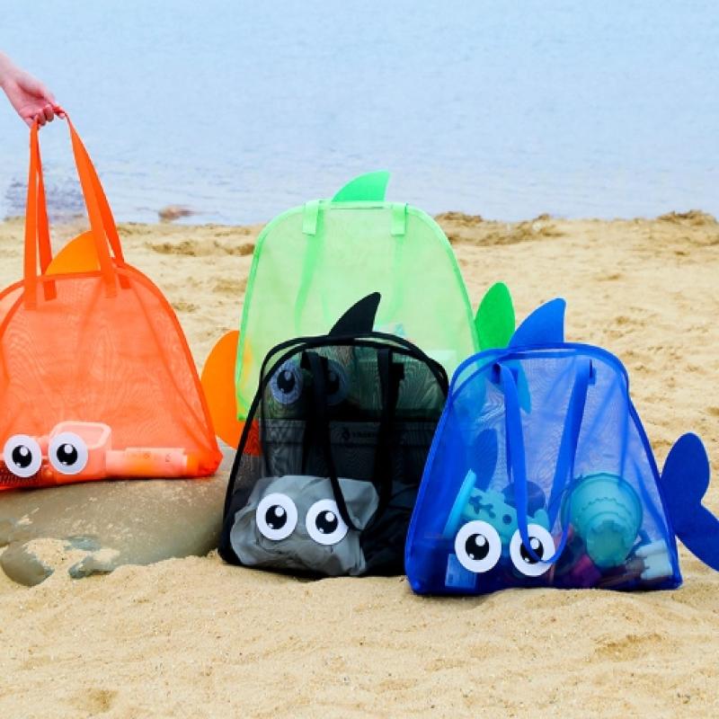 Summer  Travel Beach Bag Children'S Cartoon Toy Storage Bag Swimsuit Storage Bag Big Eye Handheld Toiletry Bag