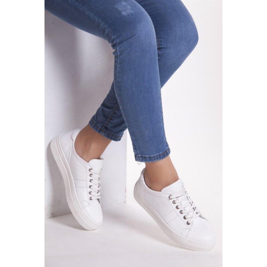 Women's Leather Casual Sports Shoes Sneakers