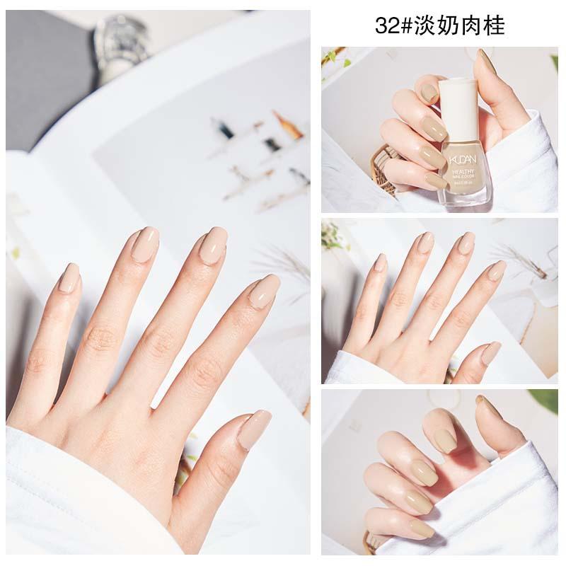 Lakier do paznokci Nie wymaga pieczenia Szybkoschnący Długotrwały Niełuszczący się Oleisty Wodoodporny Biały Lakier do paznokci Niepękający