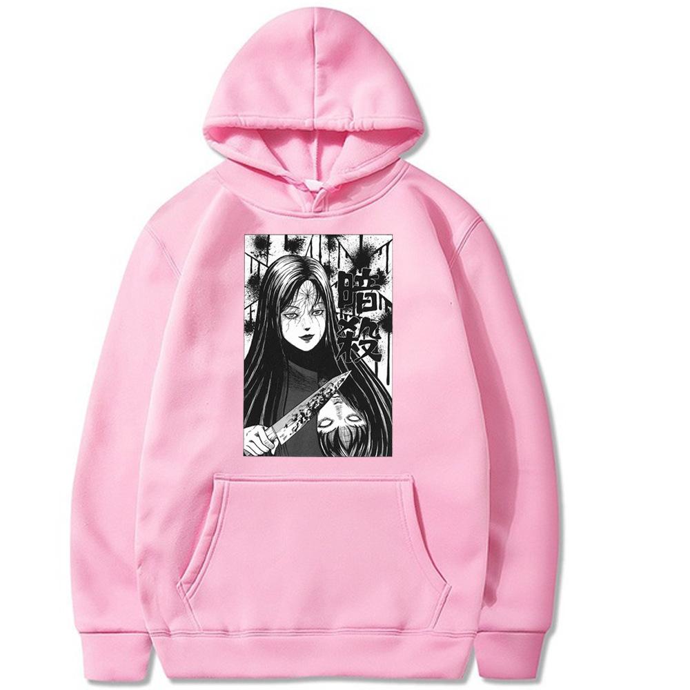 Japanese Comics Maruo Suehiro Hoodie Junji Ito Men's Hoodie Sweatshirt Men Women Fashion Design Pullover Fleece Hoodies