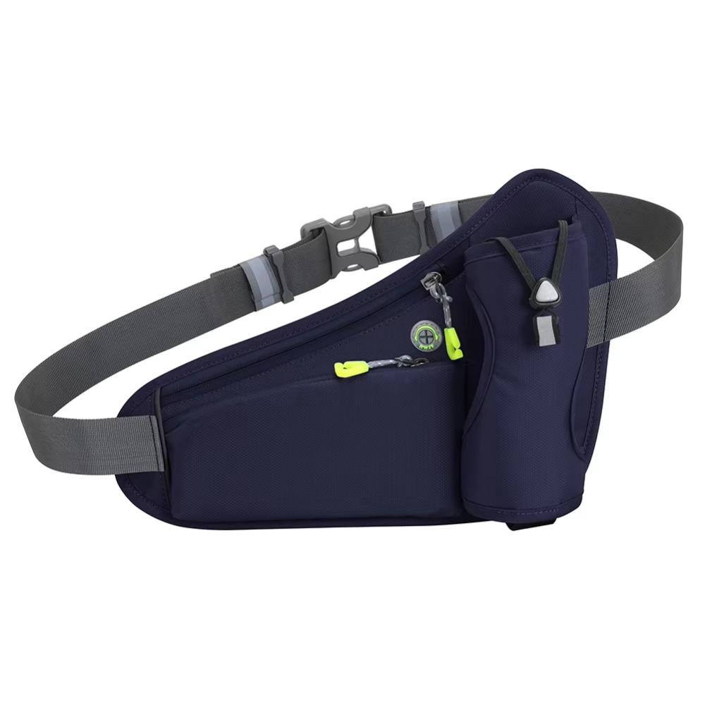Adjustable Strap Cell Phone Pouch Reflective Design Running Waist Belt Bag  Travel