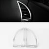 Para Nissan Patrol Armada Y62 2017 2018 acessórios automotivos estilo ABS cromado carro pequena saída de ar decoração capa
