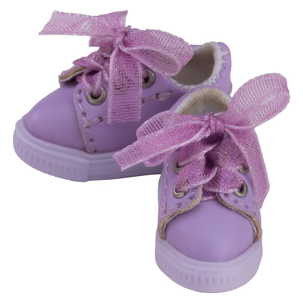 Harmonia series ribbon sneakers [purple]