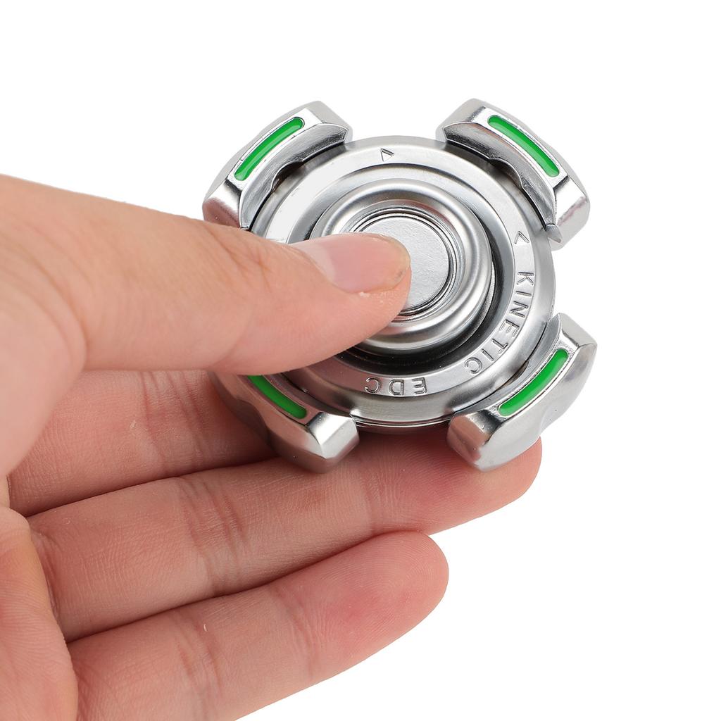 Fingertip Gyroscope Toy Zinc Alloy Stress Relief Decompression High Speed Glow In The Dark