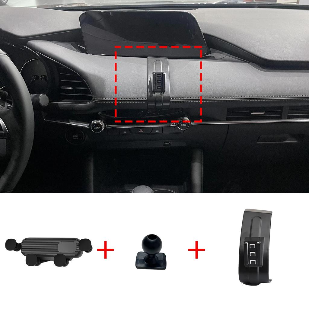 for MAZDA 3 BP 2024 2025 Integrated Screen Mount Phone Holder Mount Car accessoires