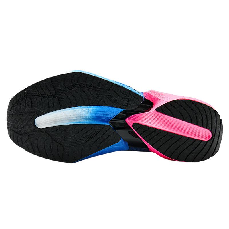 Children's Rotating Buckle New Carbon Plate Popcorn Shoes Teen Couple Marathon Racing Running Shoes