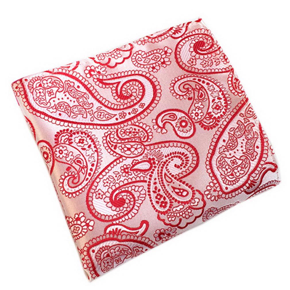Herr Bröllopsfest Paisley Jacquard Ficknäsduk