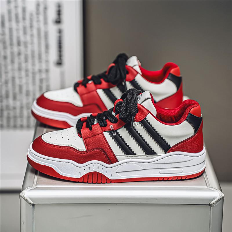 Moda pentru bărbați Pantofi de skateboard ocazional de jos pentru băieți Pantofi comozi Studenți de sex masculin Trend Talpă moale Clasic Respirabil Sală de sport Anti-alunecare