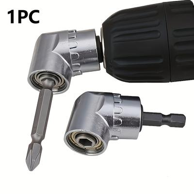 105°Angle Screwdriver Set 1/4 Inch Hex Bit Socket Socket Holder Adapter Adjustable Bits Drill Bit Angle Screw Driver Tool for Home