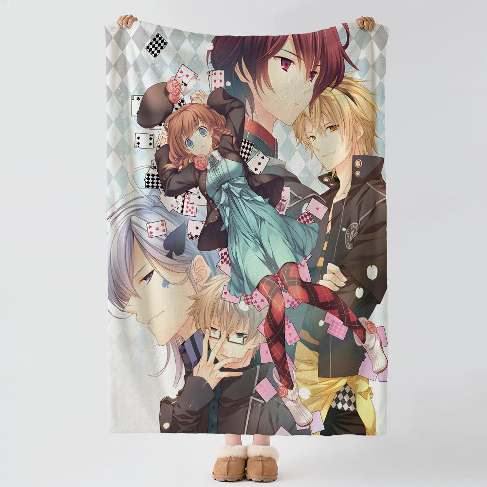 game A-AMNESIA-A Throw Thick Comfort Flannel Quilt, Multi-scene Use Indoor Outdoor Daily Nap