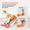 Sound-producing Dog Puzzle Toys with Non-slip Mat Dog Food Dispenser Dog Toys Slow Feeder  Training