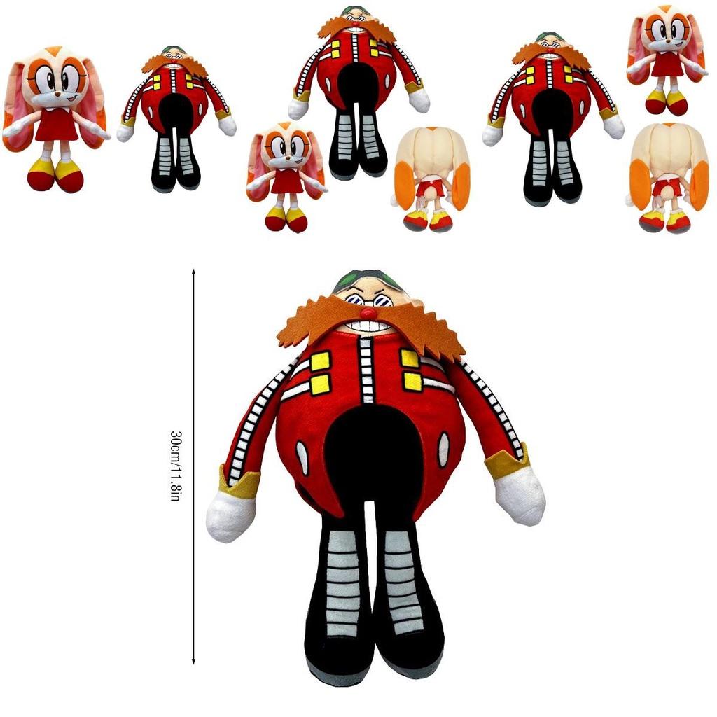 Sonic The Hedgehog Plüschtier Entzückende Stoffpuppe Ideales Weihnachtsgeschenk für Kinder