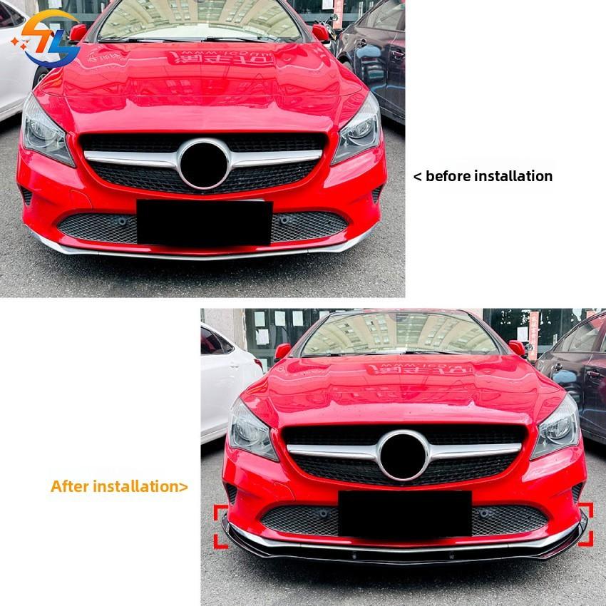 For Mercedes CLA-class C117x117 Standard Edition 2016-2019 Front Lip Front Shovel Spoiler Exterior Modification Accessories