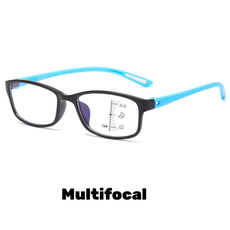 Anti Blue Light Multifocal Reading Glasses for Men Women Ultralight Sports Progressive Far Sight Glasses of View Far and Close